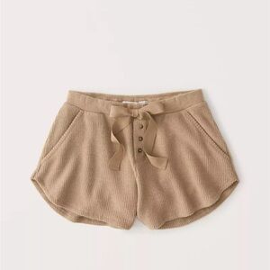 Abercrombie & Fitch Waffle Lounge Shorts